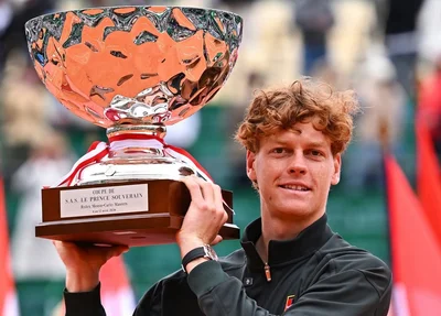 Jannik Sinner é campeão em Monte Carlo