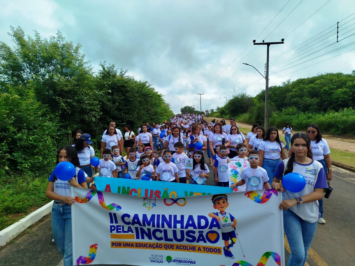 Jatobá do Piauí se une na II Caminhada Pela Inclusão