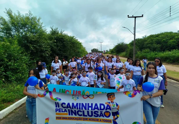 Jatobá do Piauí se une na II Caminhada Pela Inclusão