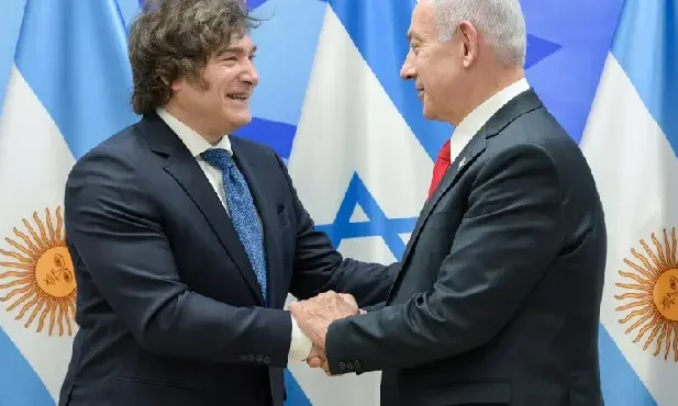 Javier Milei se reúne com Netanyahu