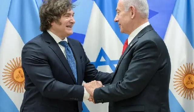 Javier Milei se reúne com Netanyahu