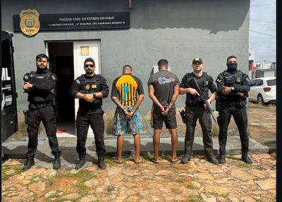 L. F. M. da S. e M. F. da S. são os principais suspeitos de invadir a casa de uma idosa