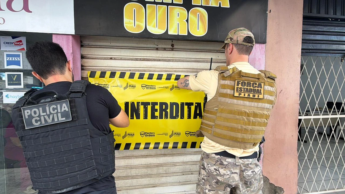 Loja suspeita de receptar ouro roubado no Centro de Teresina
