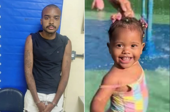 Lukas Pereira do Espírito Santo, padastro de Maya Costa Cypriano de 1 ano e 9 meses