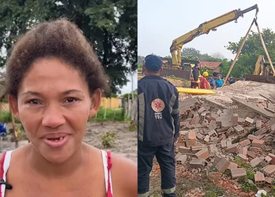 Mãe grávida e filhos mortos em desabamento são sepultados em Barras