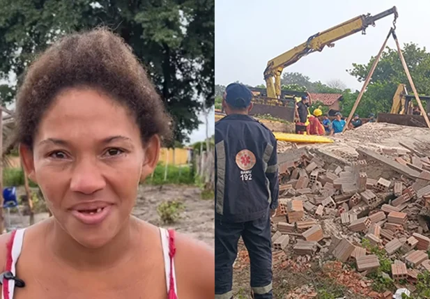 Mãe grávida e filhos mortos em desabamento são sepultados em Barras
