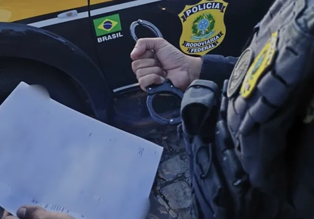 Mandado de prisão foi cumprido pela PRF