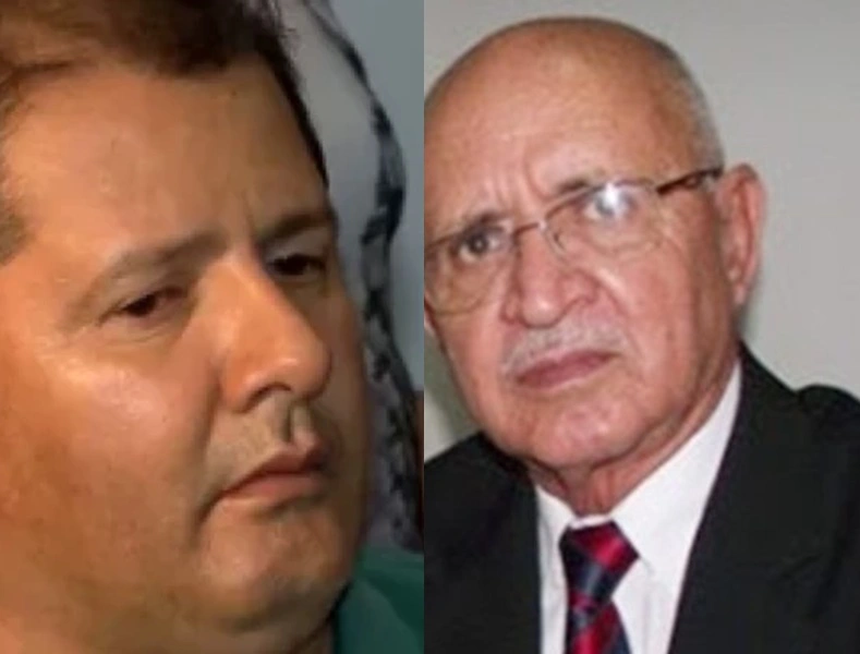 Manoel Mariano de Sousa Filho, o Júnior do Nenzin / ex-prefeito Manoel Mariano de Sousa, o Nenzin