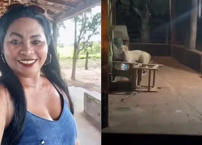 Maria José Mariano, mulher atacada por pitbull no Maranhão