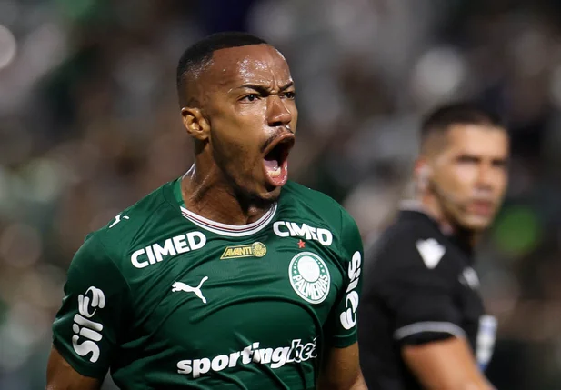 Marlon Freitas marcou para o Palmeiras