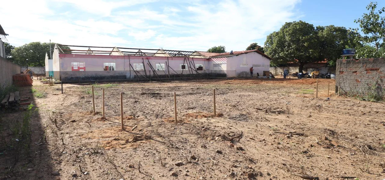 Nova estrutura da escola será erguida