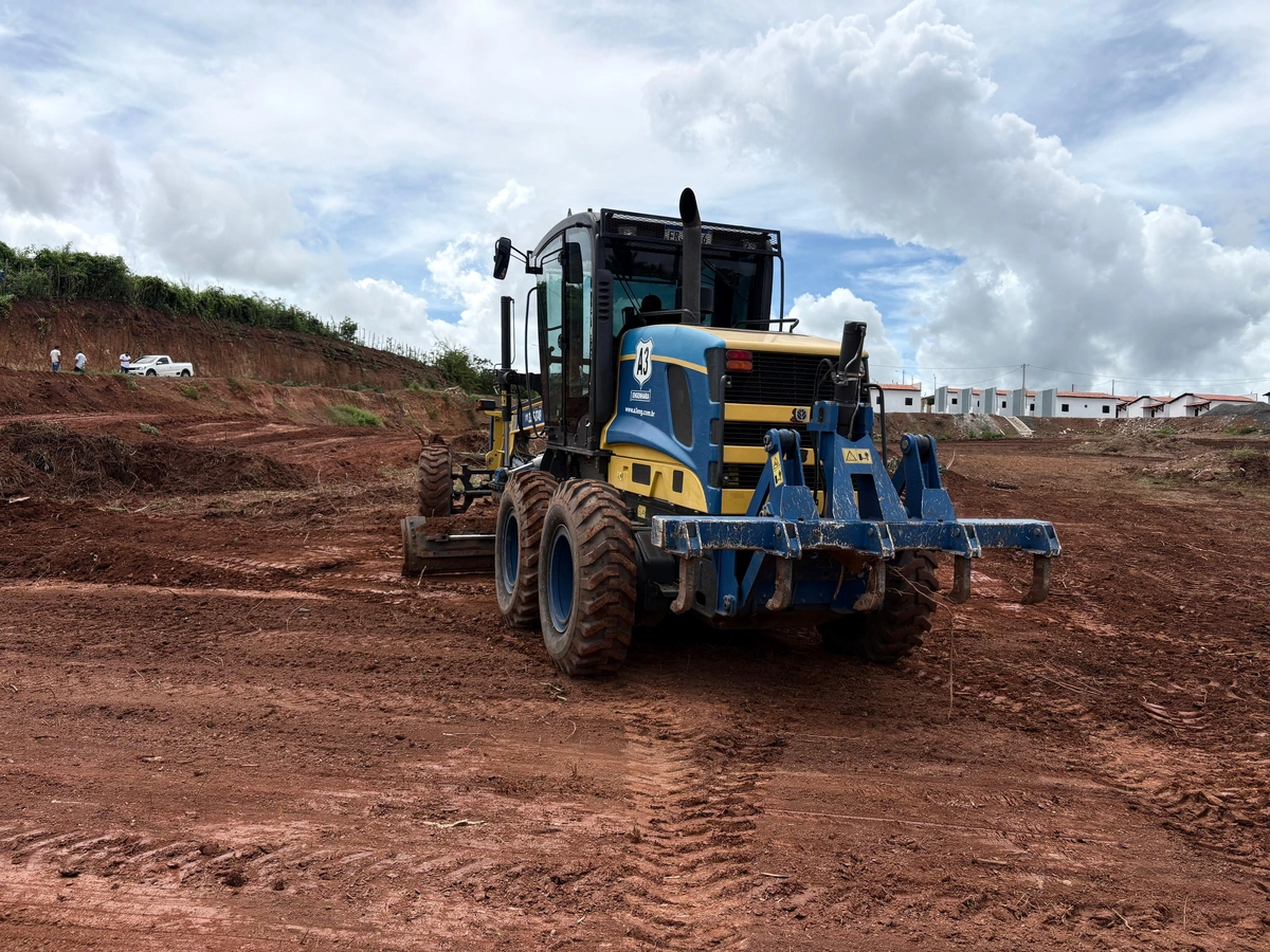 Obras no bairro Bernardo Rêgo