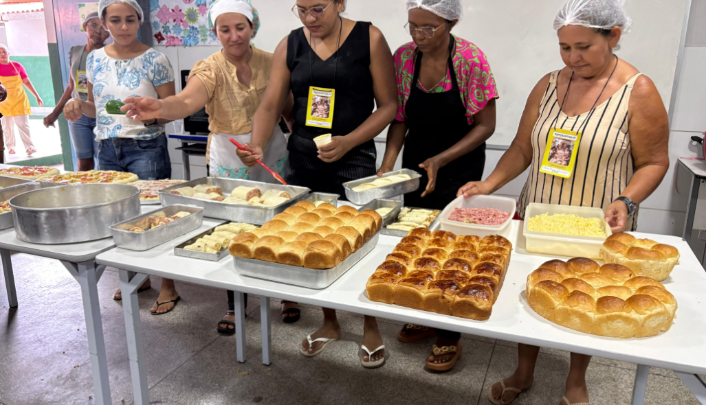 Oficina profissionalizante de pão
