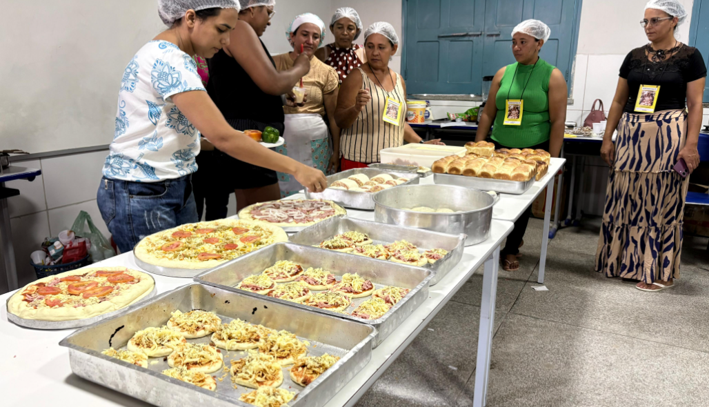 Oficina profissionalizante de pizza