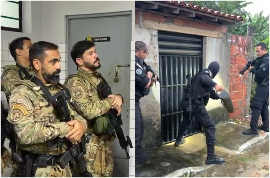 Operação do DRACO no litoral do Piauí