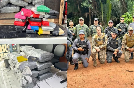 Operação integrada apreende meia tonelada de cocaína em Caxias