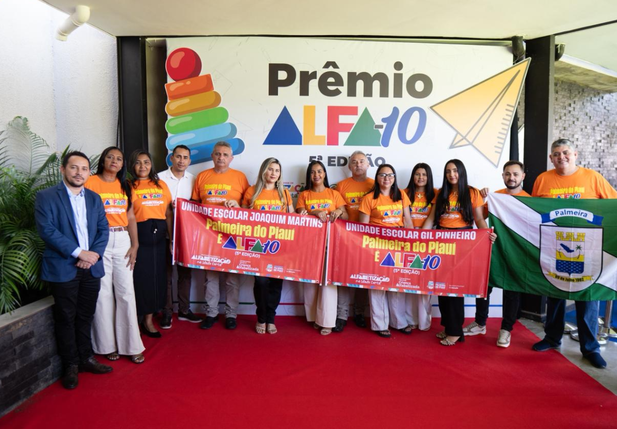 Palmeira do Piauí se destaca na 5ª edição do Prêmio Alfa-10