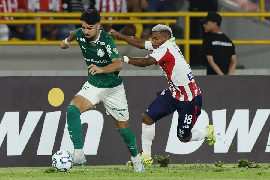 Palmeiras empata com Junior Barranquilla na estreia da Libertadores