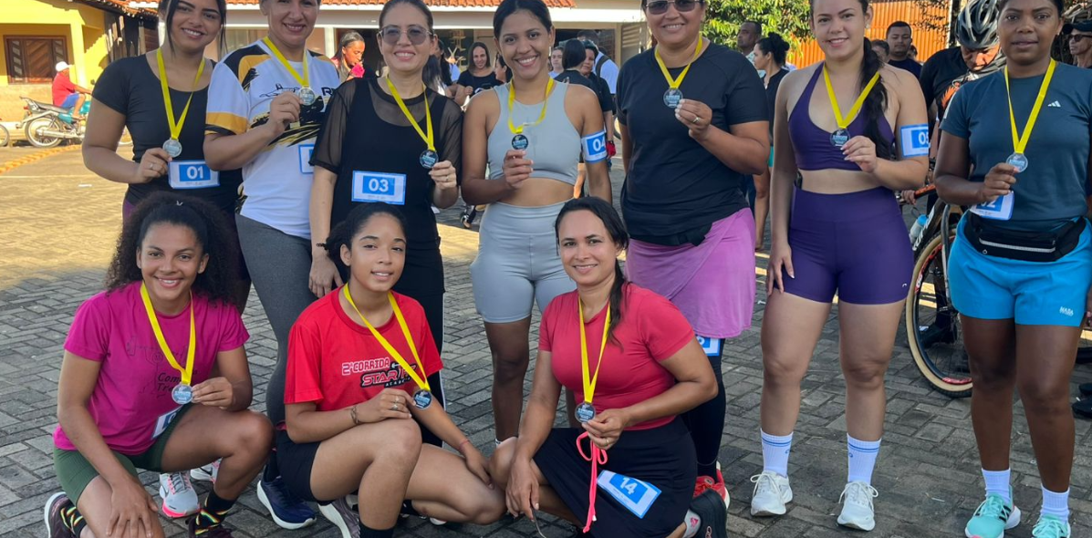 Participantes do V Circuito Mulatense de Corrida de Rua