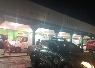 Policiais foram até o HEDA