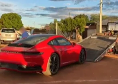 Porsche 911 apreendida em São Raimundo Nonato