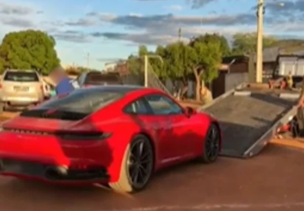 Porsche 911 apreendida em São Raimundo Nonato