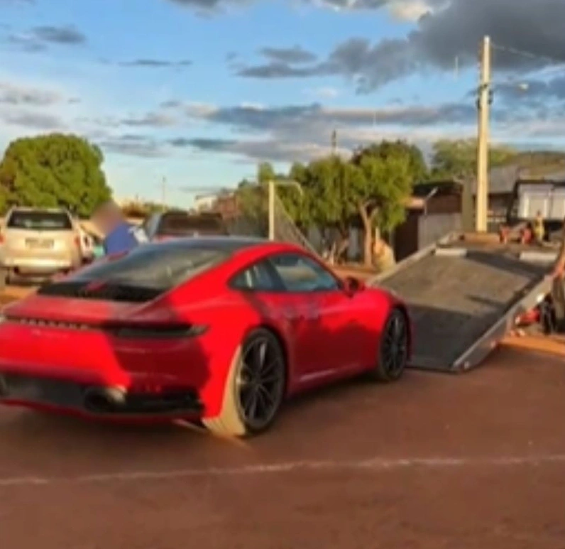 Porsche 911 apreendida em São Raimundo Nonato