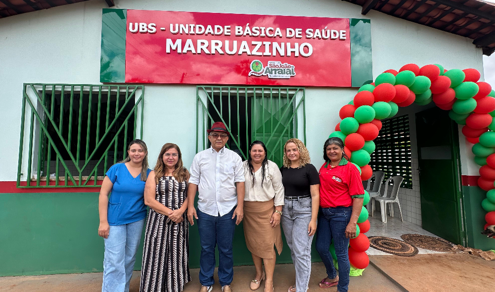 Prefeito Abdoral Melo reinaugura UBS do Marruazinho após ampla reforma