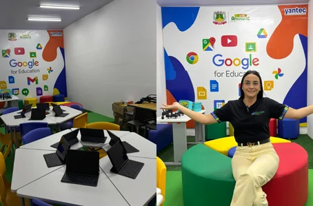 Prefeitura de Amarante recebe Sala Google em escola municipal
