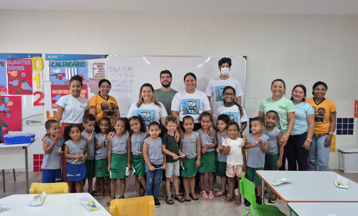 Prefeitura de Francinópolis realiza ação do Programa Saúde na Escola com foco em saúde bucal
