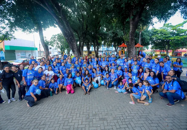 Prefeitura de Timon fortalece inclusão ao apoiar Caminhada de Conscientização do Autismo