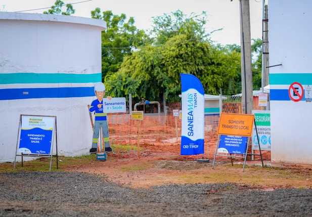 Prefeitura e Águas de Timon lançam programa “Saneamais Timon”