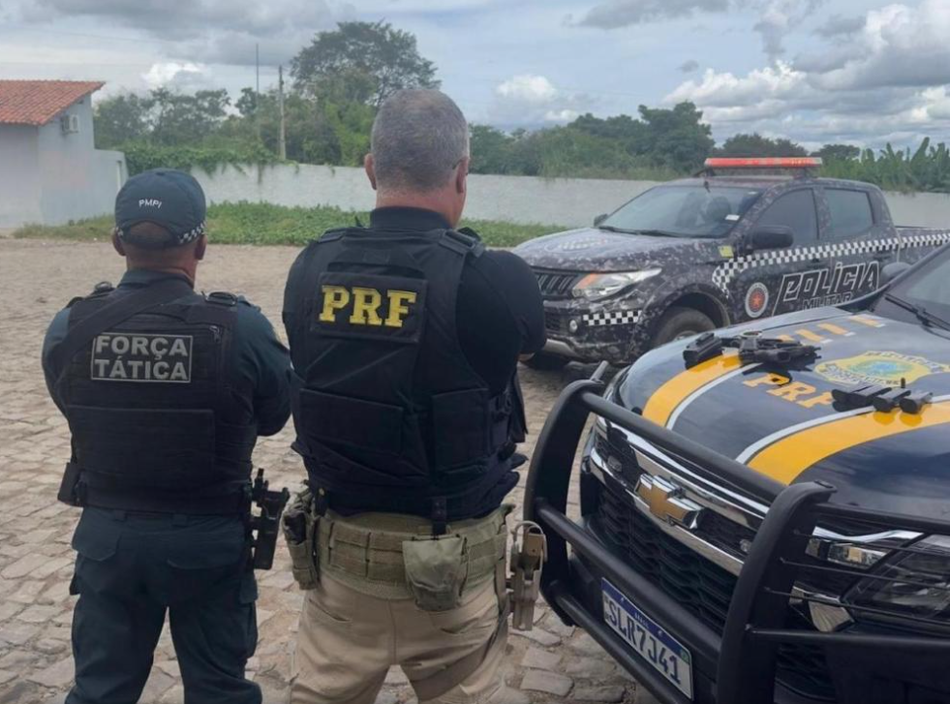 Prisões foram feitas pela PRF e PM-PI