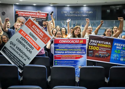Profissionais da Enfermagem aprovados no concurso da FMS