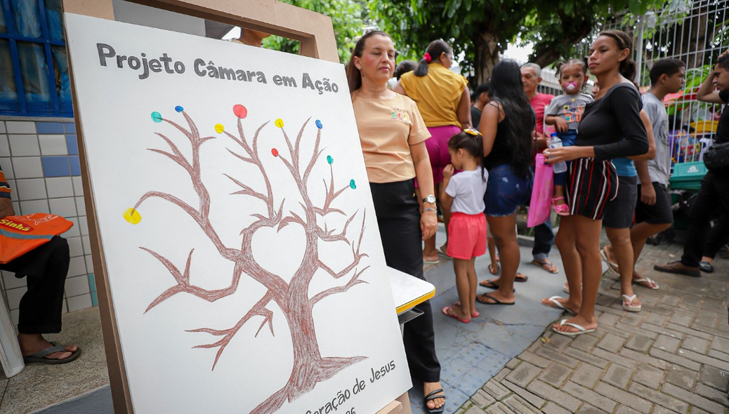 Projeto Câmara em Ação na zona rural de Teresina