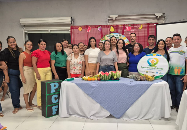 Projeto “Crescer com Cuidado” realiza primeira atividade com foco na alimentação saudável na primeira infância