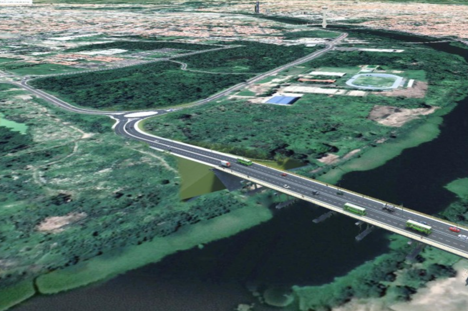 Projeto da Ponte João Claudino em Teresina