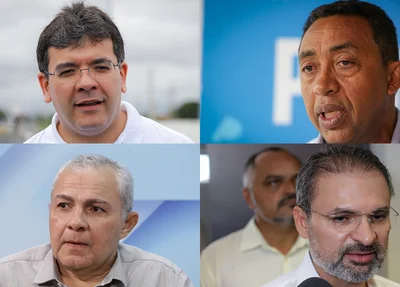 Rafael Fonteles, Joel Rodrigues, Toni Rodrigues e Mainha