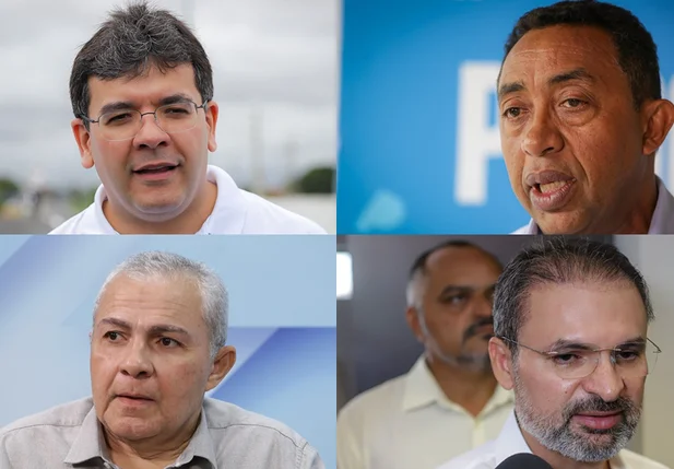 Rafael Fonteles, Joel Rodrigues, Toni Rodrigues e Mainha