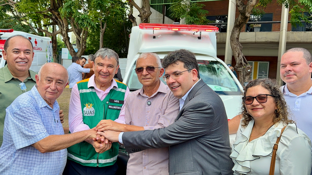 Ribeiro Gonçalves recebe nova ambulância para reforçar atendimento de saúde