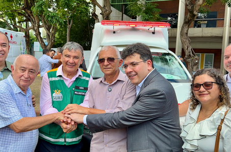 Ribeiro Gonçalves recebe nova ambulância para reforçar atendimento de saúde