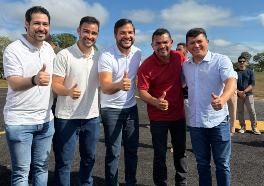 Rubens Vieira e Rafael Fonteles cumprem agenda em Batalha