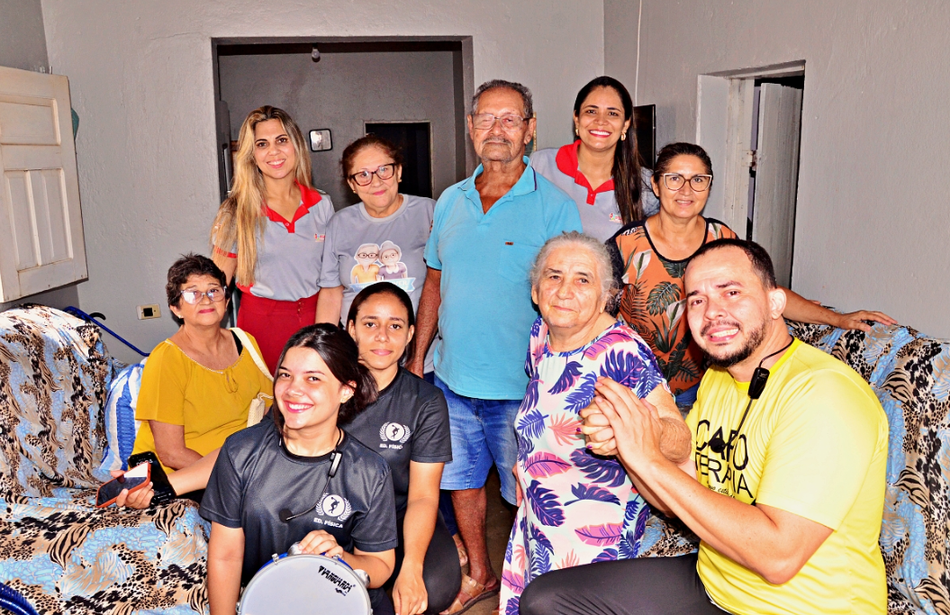 Secretaria de Assistência Social promove Capoterapia Itinerante e leva alegria e bem-estar a idosos em Santo Antônio de Lisboa