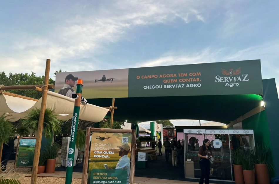 Servfaz Agro leva soluções de segurança para o agronegócio no Exposoja 2026