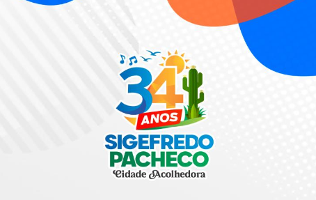 Sigefredo Pacheco celebra 34 anos com programação marcada por entregas de obras, investimentos e shows