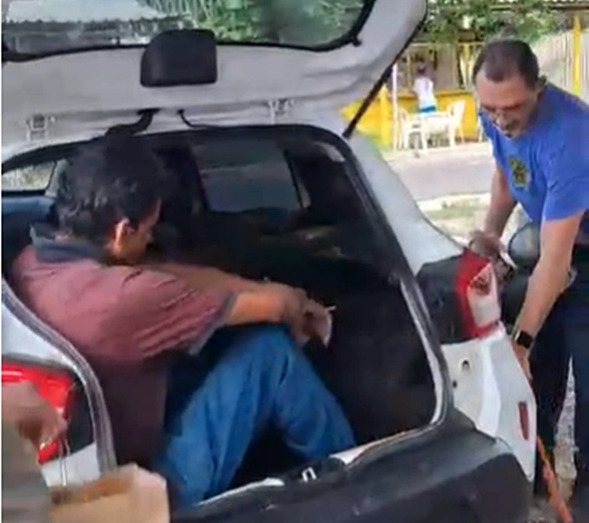 Supeito de arrombar agência bancária em Teresina