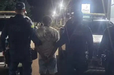 Suspeito foi preso em flagrante pela PM em Boqueirão do Piauí