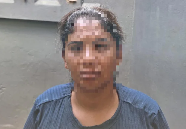 T. M. C. A., de 30 anos, foi presa nesta quinta-feira acusada de matar mulher em São Gonçalo do Piauí