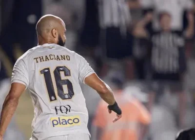 Thaciano fez um dos gols da vitória