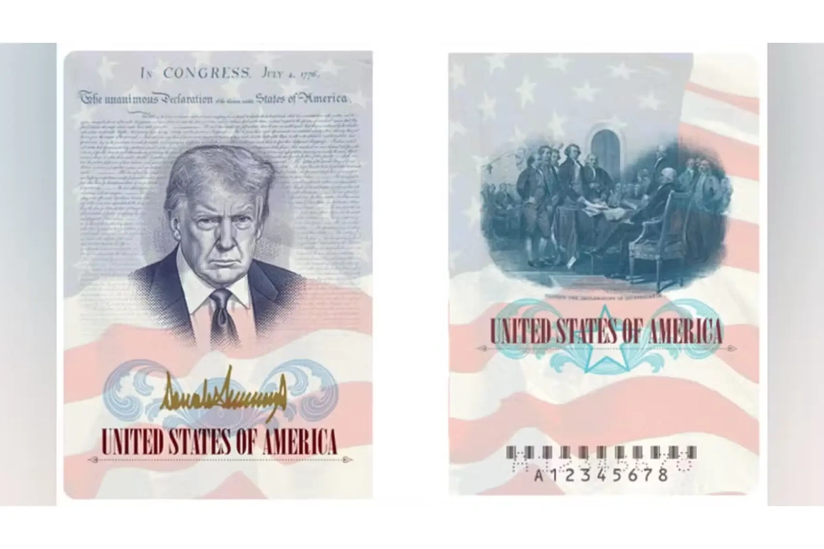 Trump estampará edição comemorativa de passaporte do 250º aniversário de Independência